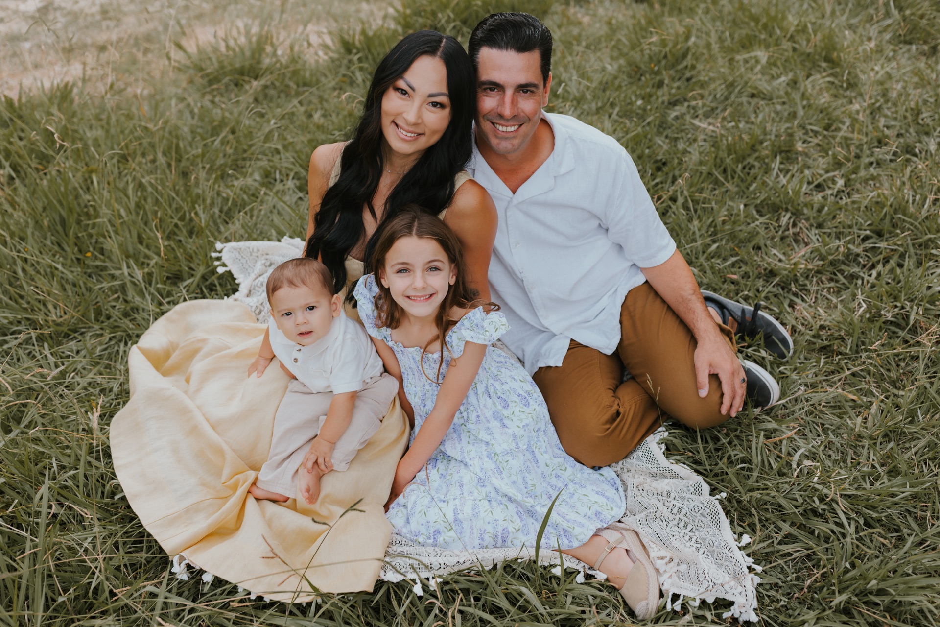 Adam and Danielle Billings with their two children