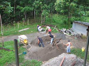 mixing-concrete-by-hand