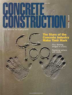 Concrete Construction > July 2004