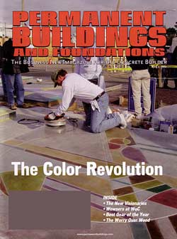 April 2004 Permanent Buildings and Foundations-A Color Revolution