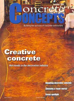 April May 2005 Concrete Concepts-Closing Concept