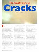 Dec Jan 2005 Concrete Decor-The Straight Story on Cracks