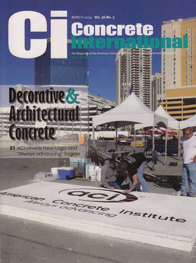 March 2014 Concrete International Awards Cover Larger Size