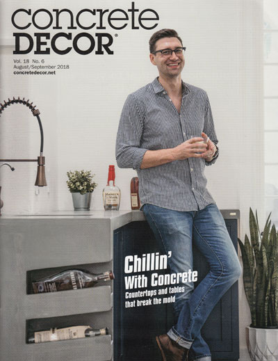 Concrete Decor August 2018 Cover 