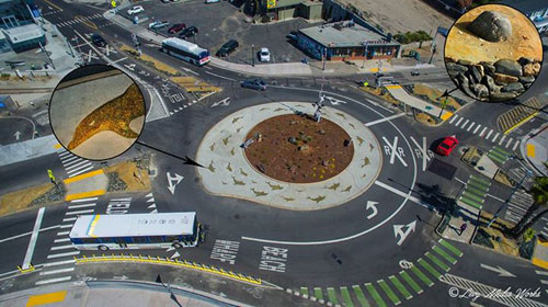 Santa Cruz roundabout